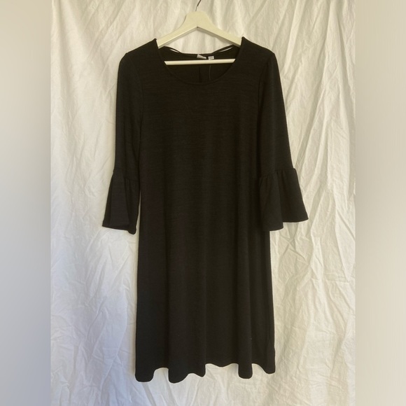 GAP Ponte bell sleeve shift dress Size Medium NEW - Picture 4 of 9